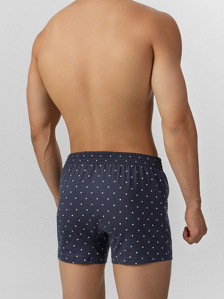 Изображение товара Комплект мужских трусов Mark Formelle 411152-2 (р.102-112, звездочки на темно-сером/звездочки на джинсовом)