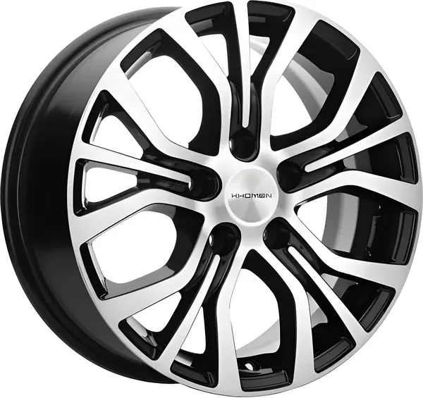 Изображение товара Литой диск Khomen KHW1608 Geely Coolray 16x6.5" 5x114.3мм DIA 54.1мм ET 45мм (Black FP)