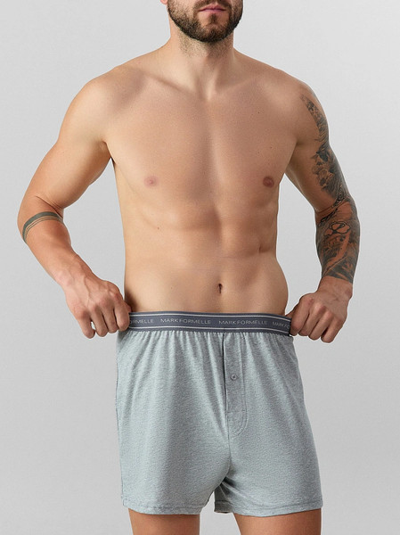 Изображение товара Трусы мужские Mark Formelle 411222 (р.86-96, меланж темно-серый 4348-F)