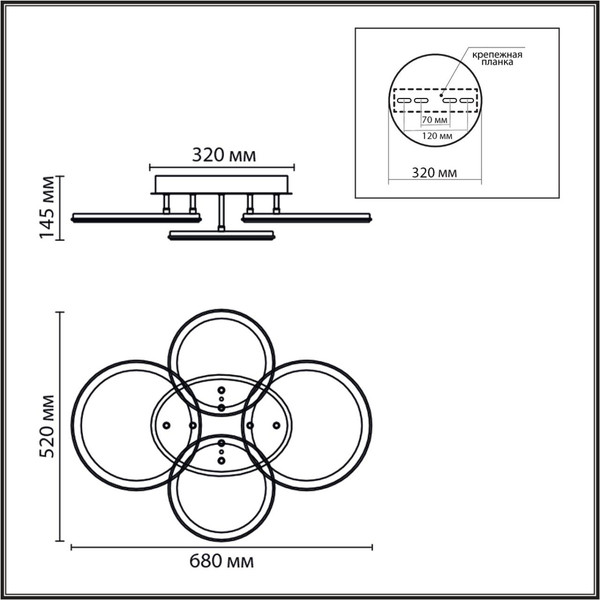 Изображение товара Люстра Lumion Alis Smart 8380/95CL