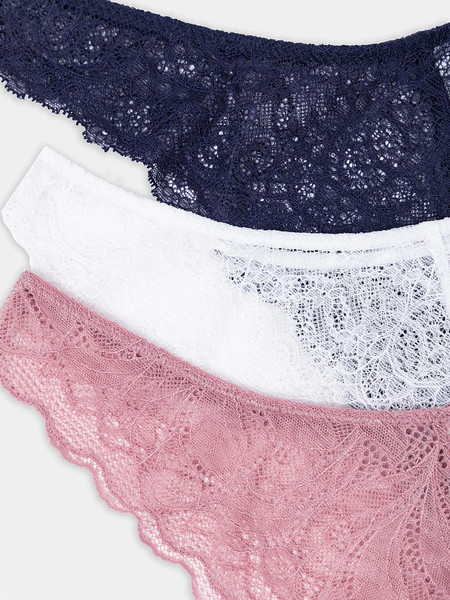 Изображение товара Комплект женских трусов Mark Formelle 412394-3 (р.94, темно-синий)