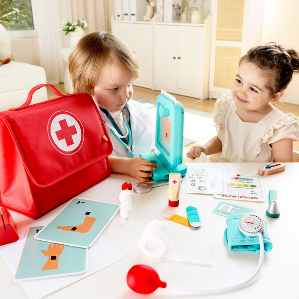 Изображение товара Набор доктора детский Hape Добрый Доктор / E3228_HP