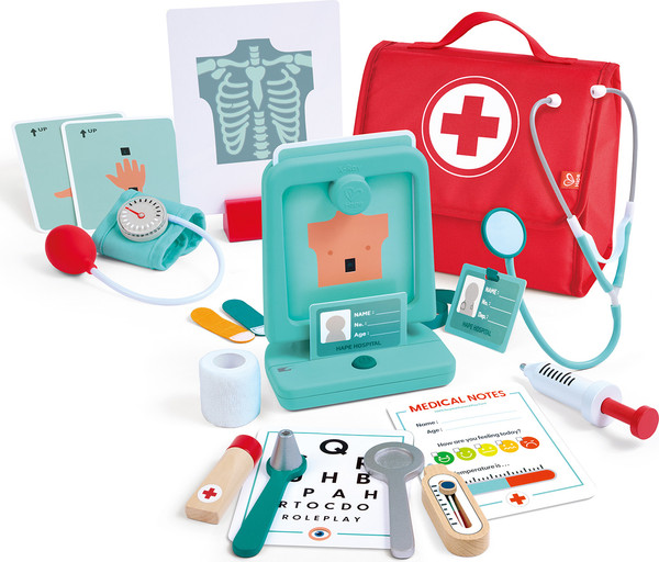 Изображение товара Набор доктора детский Hape Добрый Доктор / E3228_HP