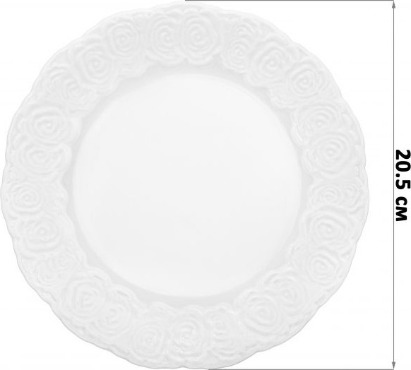 Изображение товара Набор тарелок Elan Gallery Розы / 540920