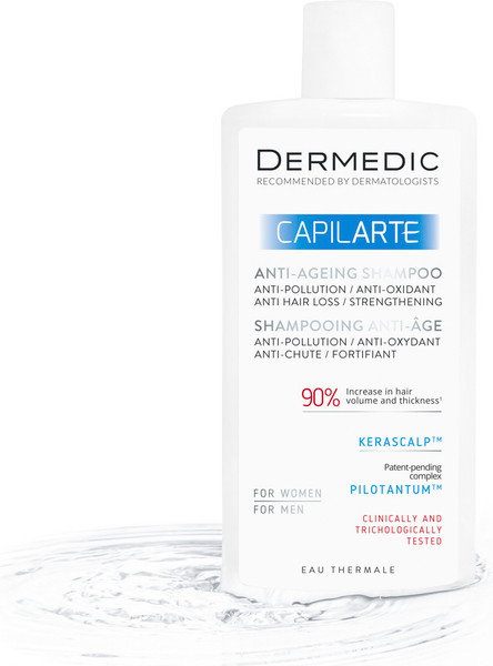 Изображение товара Шампунь для волос Dermedic Capilarte антивозрастной (300мл)
