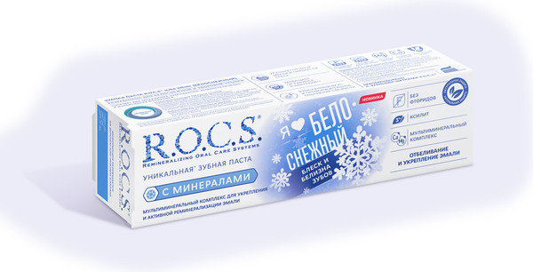 Изображение товара Зубная паста R.O.C.S. iLike White (74г)