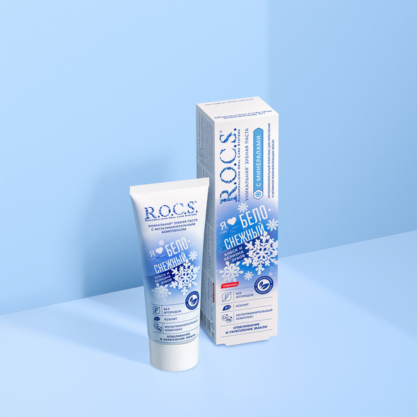 Изображение товара Зубная паста R.O.C.S. iLike White (74г)