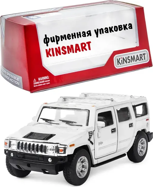 Изображение товара Масштабная модель автомобиля Kinsmart 1:40 2008 Хаммер H2 / 5337WKT