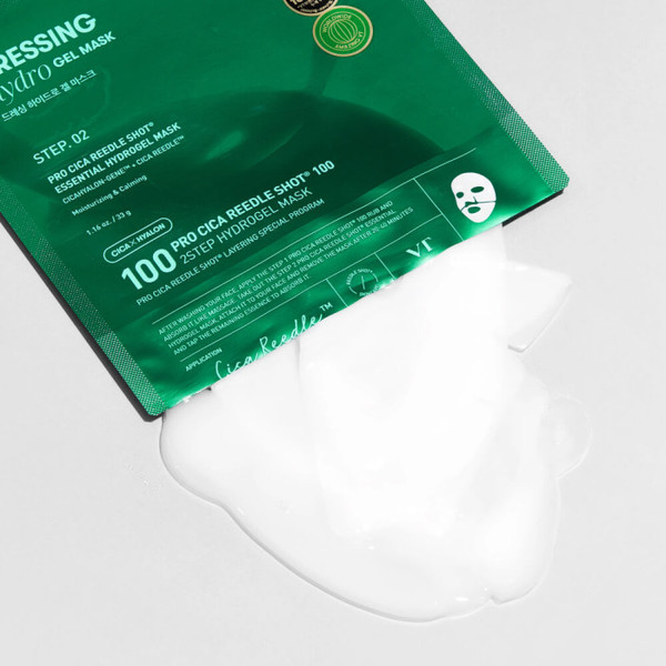 Изображение товара Маска для лица гидрогелевая Vt Cosmetics Pro Cica Reedle Shot 100 2Step Hydrogel Mask