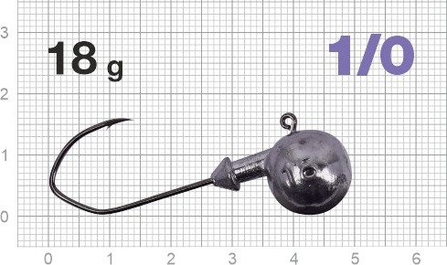 Изображение товара Джиг-головка NAUTILUS Claw NC-1021 hook №1/0 18гр / NC1021-1/0-18
