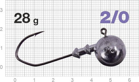 Изображение товара Джиг-головка NAUTILUS Claw NC-1021 hook №2/0 28гр / NC1021-2/0-28