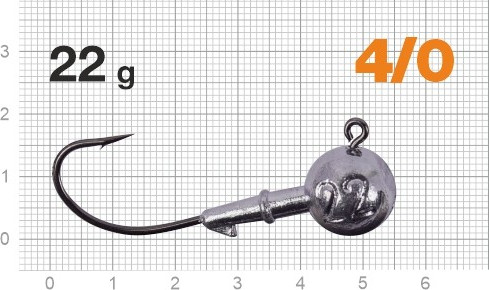 Изображение товара Джиг-головка NAUTILUS Corner 120 NC-2218 hook №4/0 22гр / NC2218-4/0-22