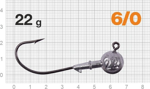Изображение товара Джиг-головка NAUTILUS Corner 120 NC-2218 hook №6/0 22гр / NC2218-6/0-22
