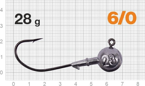 Изображение товара Джиг-головка NAUTILUS Corner 120 NC-2218 hook №6/0 28гр / NC2218-6/0-28
