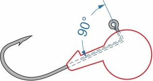 Изображение товара Джиг-головка NAUTILUS Corner NC-2217 hook №1/0 18гр / NC2217-1/0-18
