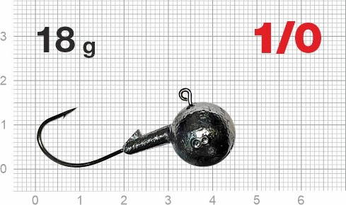 Изображение товара Джиг-головка NAUTILUS Corner NC-2217 hook №1/0 18гр / NC2217-1/0-18