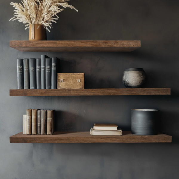 Изображение товара Полка Iva-Wood 120 Венге (край прямой)