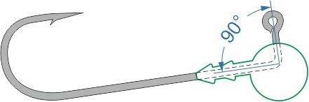 Изображение товара Джиг-головка NAUTILUS Long Power NLP-1110 hook №10/0 30гр / NLP1110-10/0-30