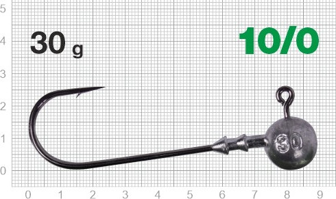 Изображение товара Джиг-головка NAUTILUS Long Power NLP-1110 hook №10/0 30гр / NLP1110-10/0-30