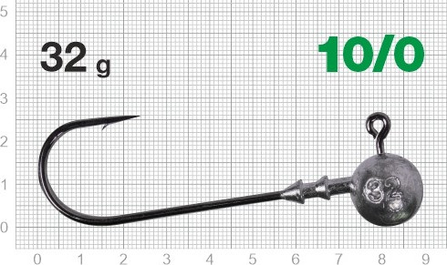 Изображение товара Джиг-головка NAUTILUS Long Power NLP-1110 hook №10/0 32гр / NLP1110-10/0-32