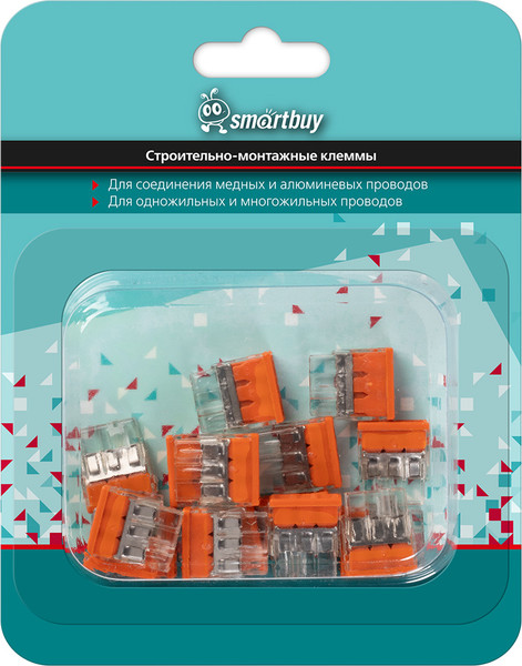 Изображение товара Набор клемм SmartBuy SBE-pwco-3-rp