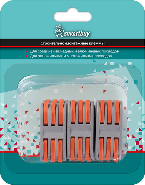 Изображение товара Набор клемм SmartBuy SBE-ptcwcc-3-rp