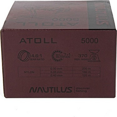 Изображение товара Катушка безынерционная NAUTILUS Atoll 5000 / 16-92310340