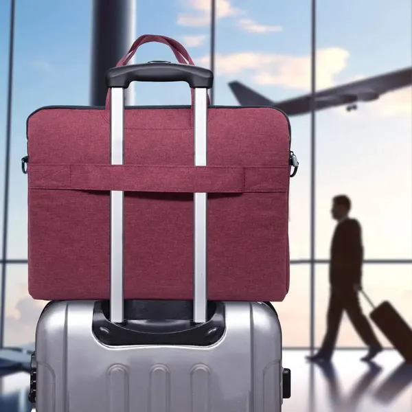 Изображение товара Сумка для ноутбука Portcase KCB-165 (бордовый)