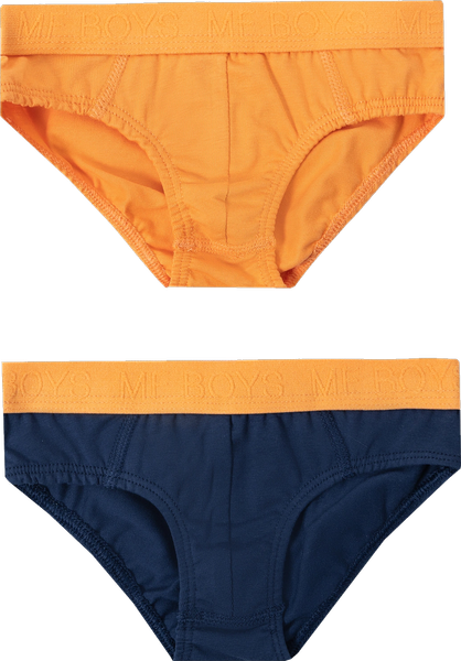 Изображение товара Комплект трусов детских Mark Formelle 413356-2 (р.116/122-60-54, синий/оранжевый)