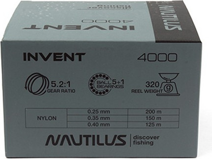 Изображение товара Катушка безынерционная NAUTILUS Invent 4000 / 16-59311528