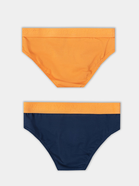Изображение товара Комплект трусов детских Mark Formelle 413356-2 (р.164-84-72, синий/оранжевый)