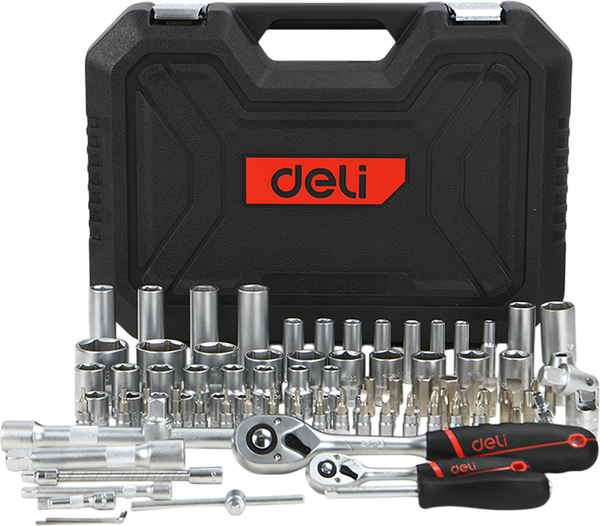 Изображение товара Универсальный набор инструментов Deli EDQ44094 (94пр)