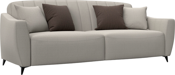 Изображение товара Диван Лига Диванов Лига-095 НПБ / 132562 (рогожка Амур 02 бежевый)