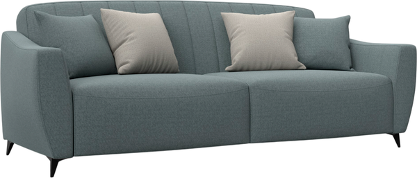 Изображение товара Диван Лига Диванов Лига-095 НПБ / 132564 (рогожка Амур 07 серый)