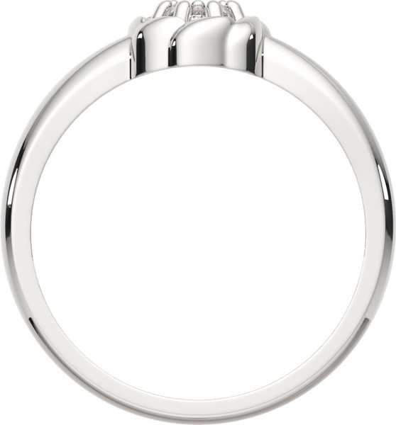 Изображение товара Кольцо из серебра ZORKA 02D0052 (р.18, с бриллиантом)