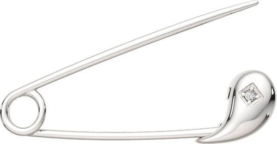 Изображение товара Брошь из серебра ZORKA 09D0006 (с бриллиантом)