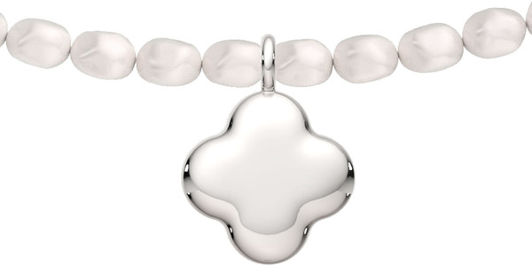 Изображение товара Колье из серебра ZORKA 0530015 (38см, с жемчугом)