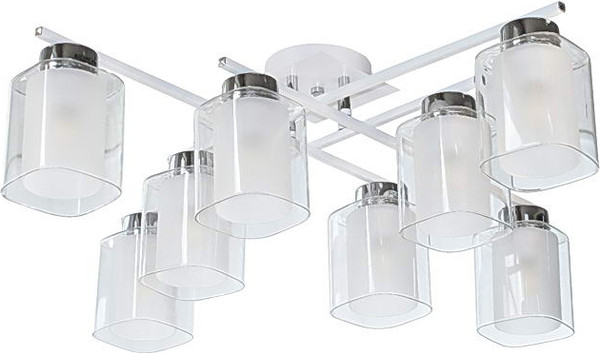 Изображение товара Люстра Aitin-Pro НПБ 02-8x40-105 / 74402/8 (хром/белый)