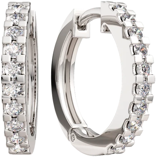 Изображение товара Серьги из серебра ZORKA 03101415.ZZ (с фианитами)