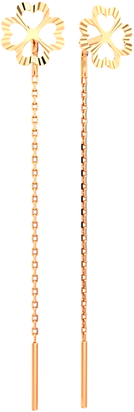 Изображение товара Серьги из розового золота ZORKA 3900178.9K.R