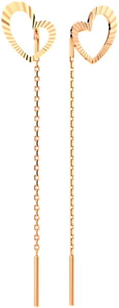 Изображение товара Серьги из розового золота ZORKA 3900183.9K.R