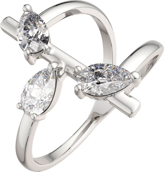 Изображение товара Кольцо из серебра ZORKA 0210340 (р.17, с фианитами)