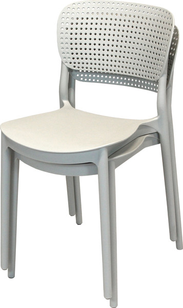 Изображение товара Комплект садовой мебели Stepp Еска / PP0009GLсс+PP9901WRб (светло-серый/белый)