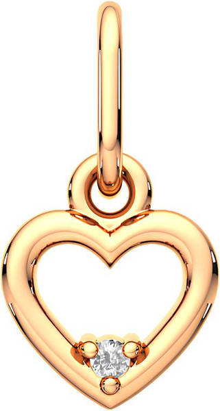 Изображение товара Подвеска из розового золота ZORKA 440254-9K (с фианитом)