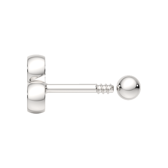 Изображение товара Пирсинг из серебра ZORKA 0710012.ZZ (с фианитами)