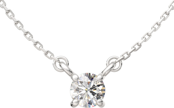 Изображение товара Колье из серебра ZORKA 0550235 (40см, с фианитом)