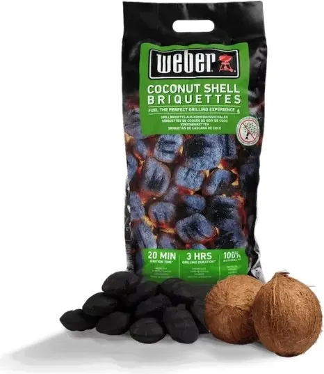 Изображение товара Угольные брикеты Weber Кокосовые 18401 (4кг)