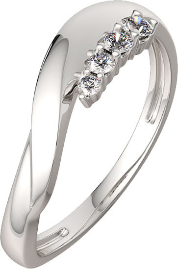 Изображение товара Кольцо из серебра ZORKA 0210377 (р.16, с фианитами)