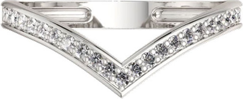 Изображение товара Кольцо из серебра ZORKA 0210489-CD (р.17.5, с фианитами)