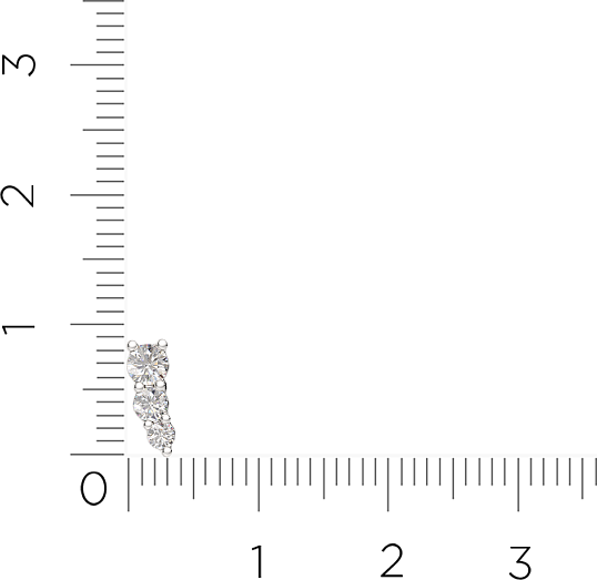 Изображение товара Пирсинг из серебра ZORKA 0710014.ZZ (с фианитами)